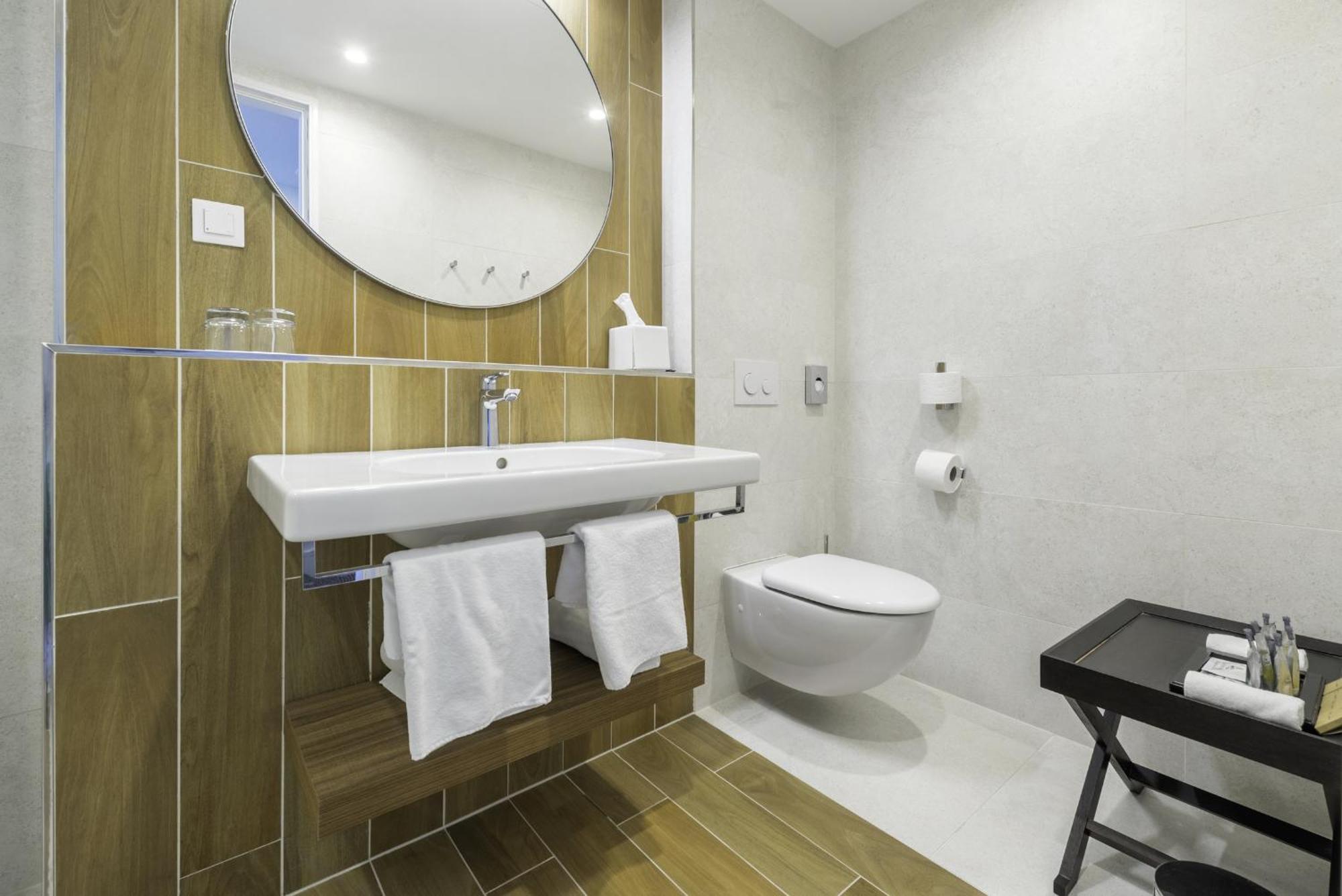 Two-Bedroom Suite with Balcony and Sea View